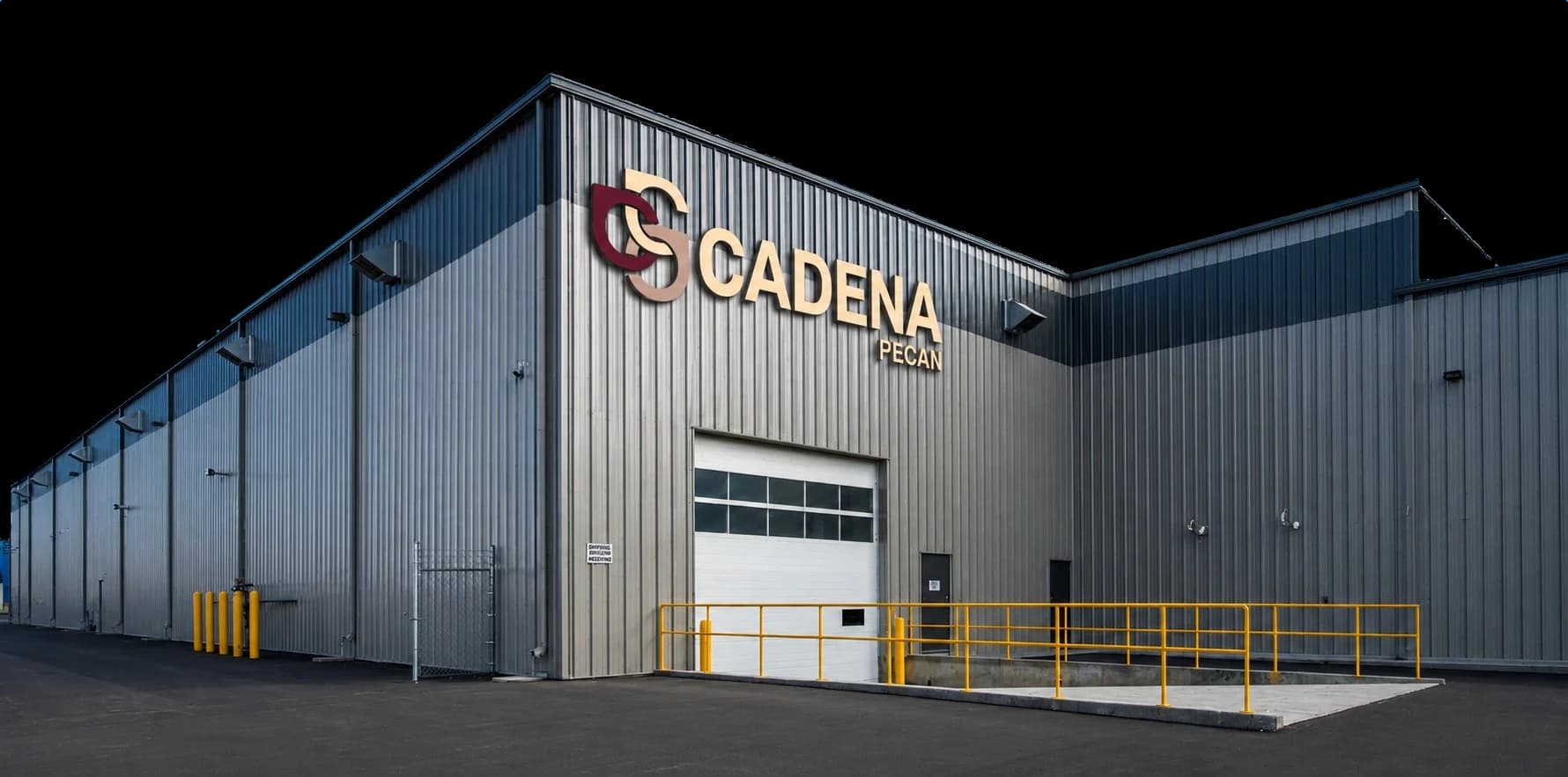The Cadena Pecan shelling facility